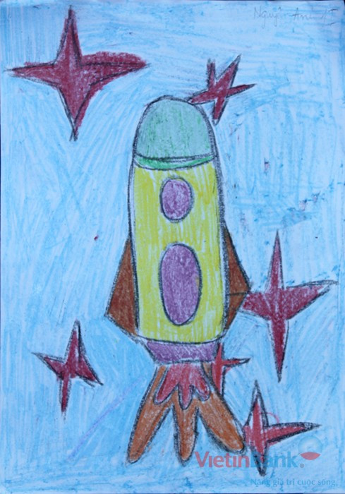 "Ước mơ của em là lái tàu vũ trụ"