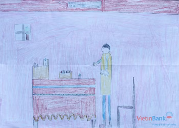 "Ước mơ của em là trở thành nhà khoa học".