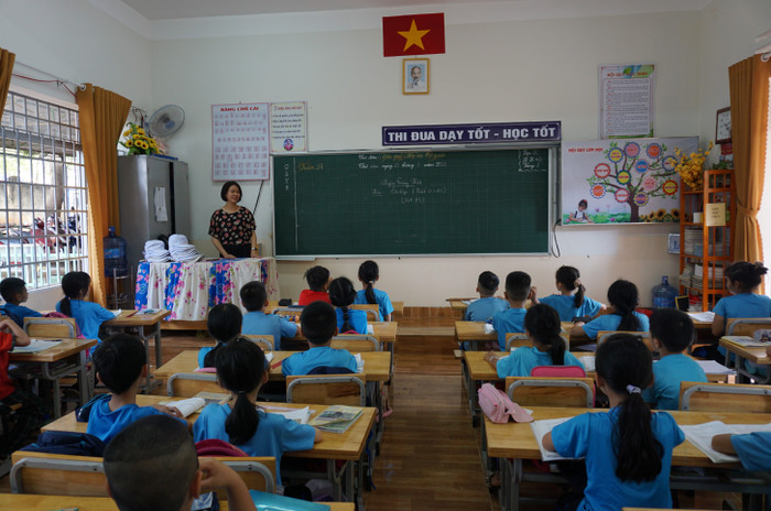 Kết thúc năm học 2023 - 2024, cả nước còn 88.281 phòng học chưa được kiên cố hóa. (Ảnh minh họa: Nguyên Phương) gdvn_taynguyen.JPG