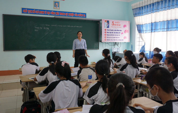 Tại Tây Nguyên, số lượng giáo viên vẫn còn thiếu so với quy định ở các cấp học. Ảnh minh họa: Nguyên Phương