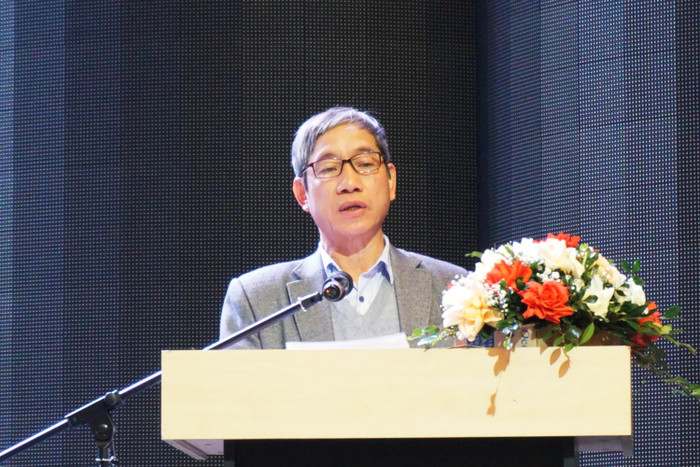 Tiến sĩ Nguyễn Đình Hảo - Phó Chủ tịch Hiệp hội kiêm Trưởng ban Kiểm tra trình bày Báo cáo của Ban Kiểm tra.(Ảnh: Nguyên Phương) Tiến sĩ Nguyễn Đình Hảo - Phó Chủ tịch Hiệp hội kiêm Trưởng ban Kiểm tra trình bày Báo cáo của Ban Kiểm tra.(Ảnh: Nguyên Phương)