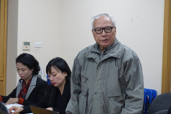 Tiến sĩ Lê Viết Khuyến phát biểu tại chương trình. (Ảnh: Nguyên Phương)