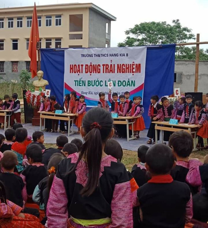 Một giờ hoạt động trải nghiệm được nhà trường tổ chức. (Ảnh: NVCC) Một giờ hoạt động trải nghiệm được nhà trường tổ chức. (Ảnh: NVCC)