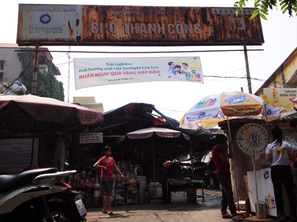 Chợ Thành Công mới sẽ đảm bảo mô hình chợ truyền thống ảnh 2 Chợ Thành Công mới sẽ đảm bảo mô hình chợ truyền thống ảnh 2