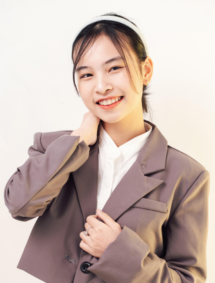 Phương Thảo cho biết, để có hồ sơ đẹp là cả quá trình nỗ lực xây dựng và phát triển bản thân. (Ảnh: NVCC)