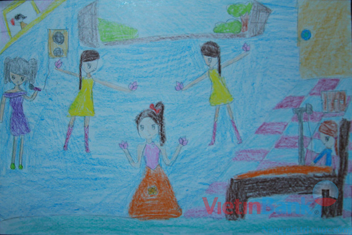 Chúng em nhảy múa cho bạn xem