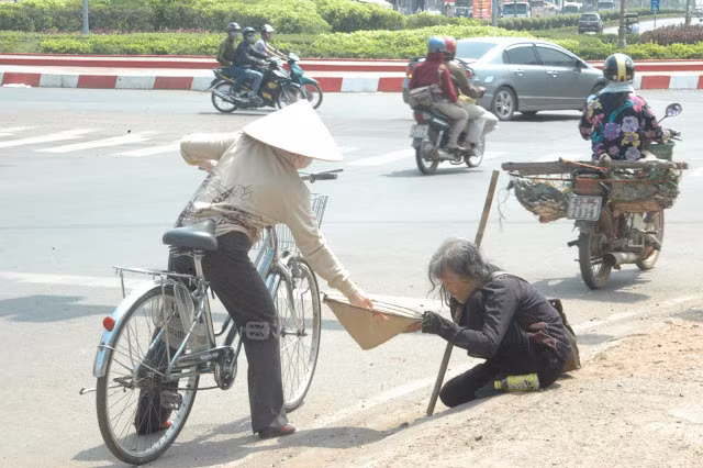 “Lá rách ít đùm lá rách nhiều” (Ảnh: Lê Quang Thi)