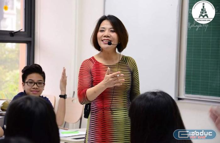 Cô Phạm Thái Lê cho rằng thi học sinh giỏi đánh mất đi hạnh phúc của người học (Ảnh: nhân vật cung cấp) Cô Phạm Thái Lê cho rằng thi học sinh giỏi đánh mất đi hạnh phúc của người học (Ảnh: nhân vật cung cấp)