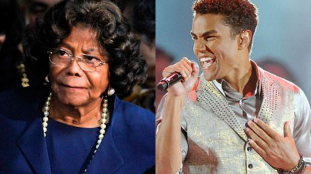 Bà Katherine và cháu trai Tito Junior