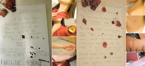 Tháng 12/2009, hai bức thư nhỏ máu gửi cho nhóm Big Bang đã được đăng trên trang Twitter. Một fan hâm mộ đã cắt máu ở cổ và gan bàn tay trong bức thư gửi cho Taeyang và một fan khác thì cắt máu từ cổ và cổ tay trong bức thư gửi cho G-Dragon.