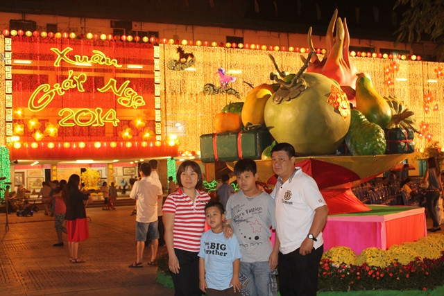 Và không thiếu mâm trái cây ngũ quả