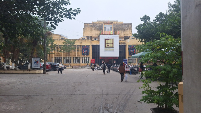 Khuôn viên Trường Đại học Mỹ thuật Công nghiệp. (Ảnh: Mạnh Đoàn) Khuôn viên Trường Đại học Mỹ thuật Công nghiệp. (Ảnh: Mạnh Đoàn)