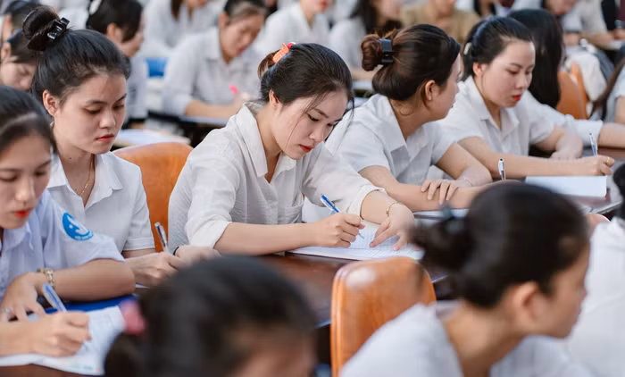 Sinh viên Trường Đại học Quảng Nam. (Ảnh: Nhà trường cung cấp)