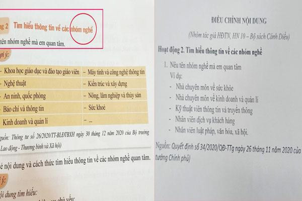 Nhóm biên soạn sẽ điều chỉnh nội dung như hình ảnh ở bên phải. Nhóm biên soạn sẽ điều chỉnh nội dung như hình ảnh ở bên phải.