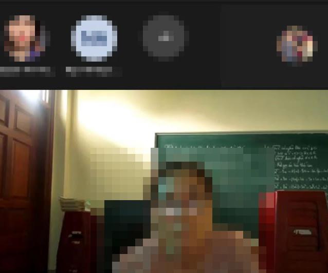 Trong một cuộc họp online của nhà trường, vị Chủ tịch Công đoàn cho biết, việc vận động ủng hộ 350 nghìn đồng và 1 ngày lương thì nhà trường cũng như các đơn vị khác đều không có văn bản chỉ đạo cụ thể. (Ảnh: cắt từ clip) Trong một cuộc họp online của nhà trường, vị Chủ tịch Công đoàn cho biết, việc vận động ủng hộ 350 nghìn đồng và 1 ngày lương thì nhà trường cũng như các đơn vị khác đều không có văn bản chỉ đạo cụ thể. (Ảnh: cắt từ clip)