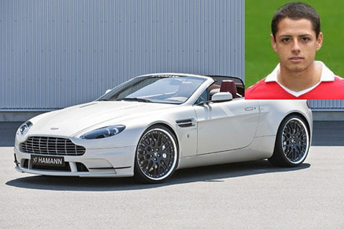 Chicharito ưa thích Aston Martin Chicharito ưa thích Aston Martin