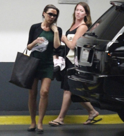 Bà xã nhà Becks tỏ vẻ mệt mỏi. Bà xã nhà Becks tỏ vẻ mệt mỏi.