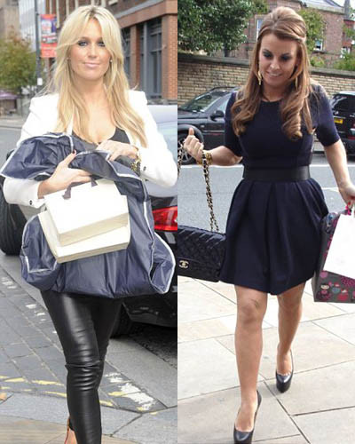 2 bà xã của Gerrard và Rooney 2 bà xã của Gerrard và Rooney