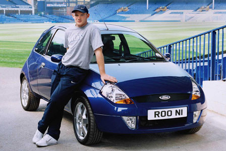 Sở hữu một bộ sưu tập đồ sộ, không biết Rooney có còn nhớ về chiếc xe đầu tiên của đời mình