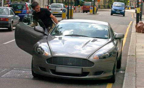Chiếc Aston Martin của Lampard Chiếc Aston Martin của Lampard