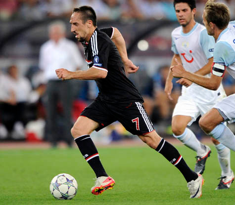 Ribery đã làm rất tốt vai trò dẫn dắt lối chơi thay Robben Ribery đã làm rất tốt vai trò dẫn dắt lối chơi thay Robben