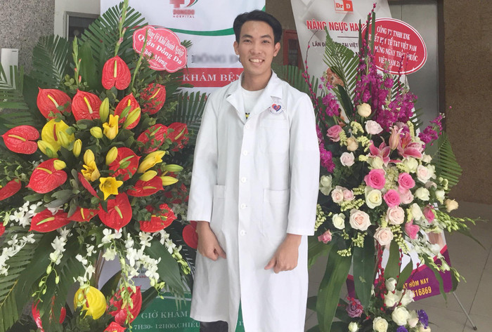 Ngô An Khang khi còn làm công việc kỹ thuật viên. (Ảnh: Nhân vật cung cấp) Ngô An Khang khi còn làm công việc kỹ thuật viên. (Ảnh: Nhân vật cung cấp)