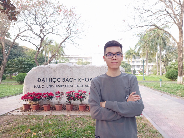 Vũ Ngọc Việt Hoàng - Sinh viên năm cuối Đại học Bách khoa Hà Nội có 8 bài báo ISI-Q1 được công bố (Ảnh: Phạm Minh) Vũ Ngọc Việt Hoàng - Sinh viên năm cuối Đại học Bách khoa Hà Nội có 8 bài báo ISI-Q1 được công bố (Ảnh: Phạm Minh)