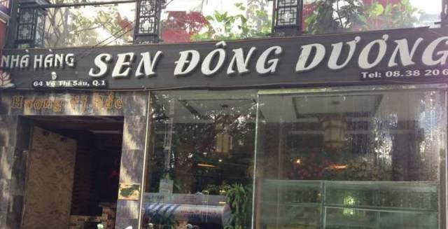 Nhà hàng Sen Đông Dương, nơi giang hồ xông vào chém thực khách Nhà hàng Sen Đông Dương, nơi giang hồ xông vào chém thực khách