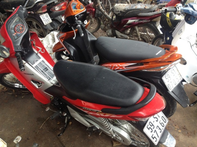 Tang vật thu giữ tại cơ quan công an Tang vật thu giữ tại cơ quan công an