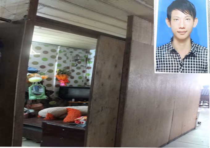 Nghi can Phạm Trọng Khải và căn phòng nơi gây án