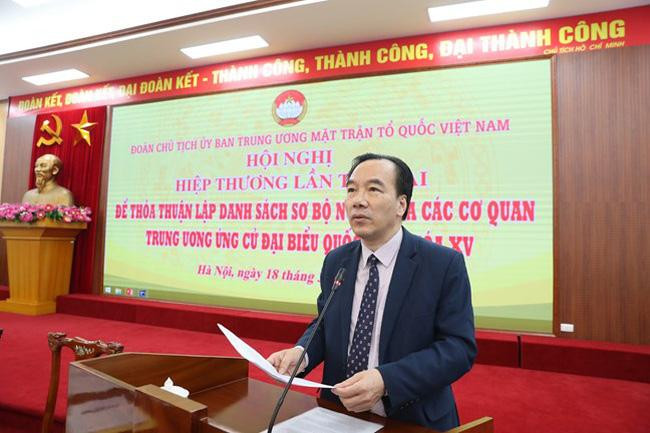 Phó Chủ tịch Ủy ban Trung ương Mặt trận Tổ quốc Việt Nam Ngô Sách Thực (Ảnh: Báo điện tử VTV) Phó Chủ tịch Ủy ban Trung ương Mặt trận Tổ quốc Việt Nam Ngô Sách Thực (Ảnh: Báo điện tử VTV)