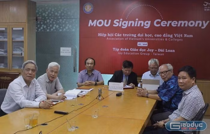 Những năm qua, Hiệp hội Các trường đại học, cao đẳng Việt Nam luôn chú trọng vấn đề hợp tác quốc tế, hội nhập quốc tế về giáo dục. (Ảnh: Xuân Thủy)