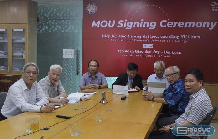 Những năm qua, Hiệp hội Các trường đại học, cao đẳng Việt Nam luôn chú trọng vấn đề hợp tác quốc tế, hội nhập quốc tế về giáo dục. (Ảnh: Xuân Thủy) Những năm qua, Hiệp hội Các trường đại học, cao đẳng Việt Nam luôn chú trọng vấn đề hợp tác quốc tế, hội nhập quốc tế về giáo dục. (Ảnh: Xuân Thủy)