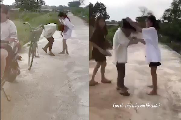 Hình ảnh được cắt từ clip.