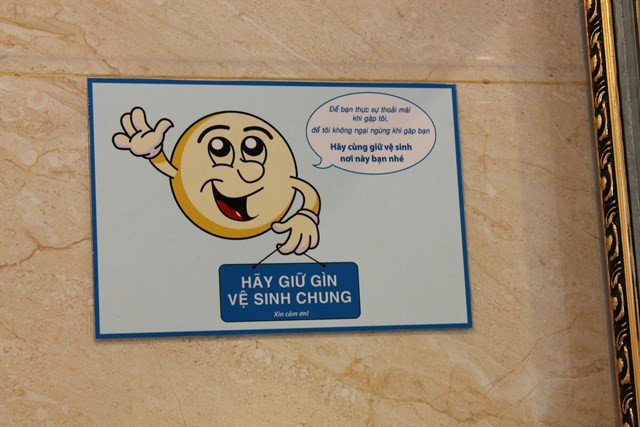 Và cũng không thể thiếu những thông điệp như thế này