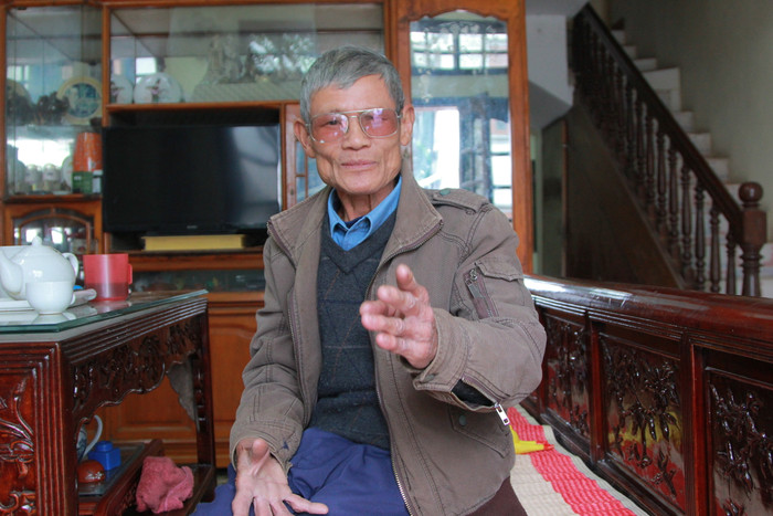 Ông Nguyễn Văn Giáp (Ảnh: Mạnh Đoàn) Ông Nguyễn Văn Giáp (Ảnh: Mạnh Đoàn)