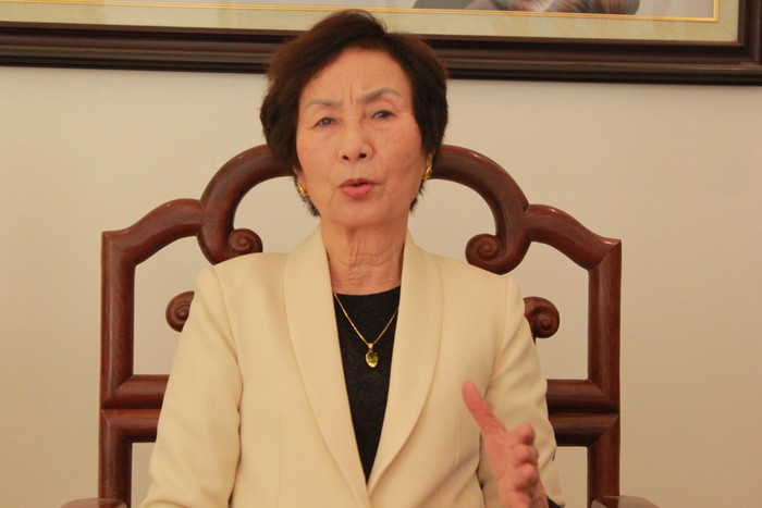 Phó Giáo sư, Tiến sĩ Bùi Thị An - Chủ tịch Hội Nữ trí thức Hà Nội, Đại biểu Quốc hội khóa XIII. Ảnh: Mạnh Đoàn Phó Giáo sư, Tiến sĩ Bùi Thị An - Chủ tịch Hội Nữ trí thức Hà Nội, Đại biểu Quốc hội khóa XIII. Ảnh: Mạnh Đoàn