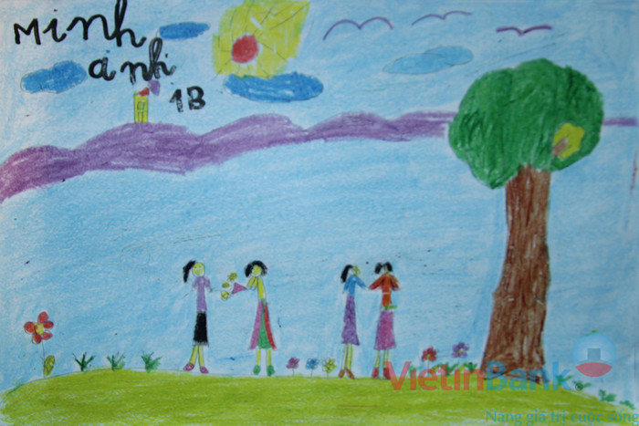 Ước mơ của em là cuộc sống tươi đẹp