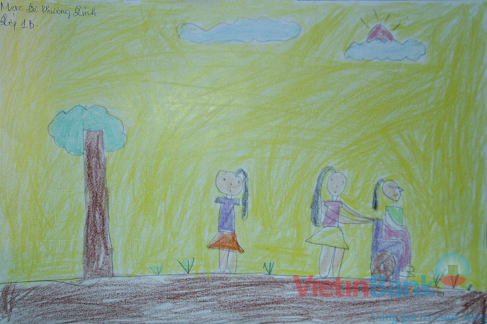 Ước mơ của em là cuộc sống tràn đầy tình thương