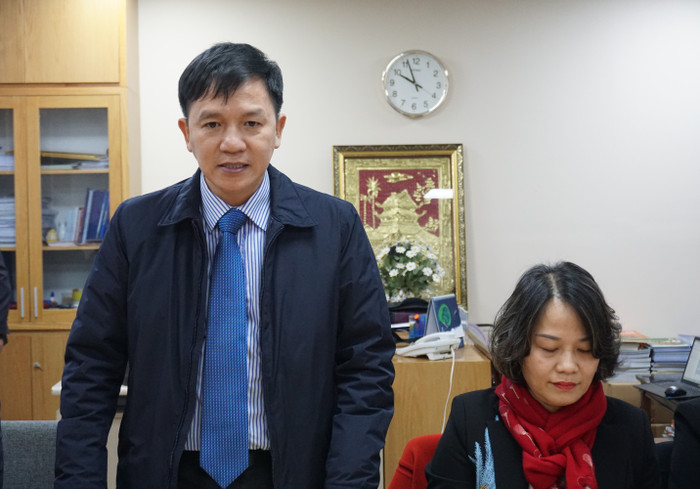 Ông Phạm Quốc Khánh - Phó Cục trưởng Cục quản lý chất lượng, Bộ Giáo dục và Đào tạo chia sẻ tại Lễ ký kết. (Ảnh: Phạm Minh) Ông Phạm Quốc Khánh - Phó Cục trưởng Cục quản lý chất lượng, Bộ Giáo dục và Đào tạo chia sẻ tại Lễ ký kết. (Ảnh: Phạm Minh)