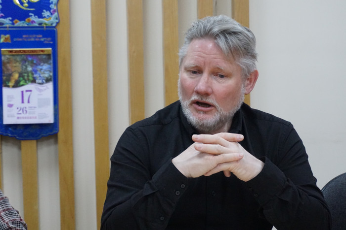 Ông Craig Thompson - Giám đốc Trung tâm Xuất sắc Quốc tế về giáo dục du lịch và khách sạn. (Ảnh: Phạm Minh) Ông Craig Thompson - Giám đốc Trung tâm Xuất sắc Quốc tế về giáo dục du lịch và khách sạn. (Ảnh: Phạm Minh)