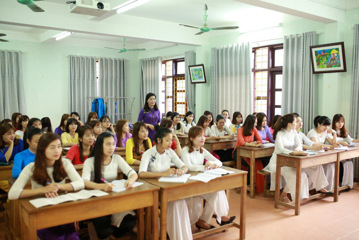 Các trường cao đẳng sư phạm hiện đang phải đối mặt với nhiều khó khăn. Ảnh minh hoạ: Trường Cao đẳng Sư phạm Quảng Trị Các trường cao đẳng sư phạm hiện đang phải đối mặt với nhiều khó khăn. Ảnh minh hoạ: Trường Cao đẳng Sư phạm Quảng Trị