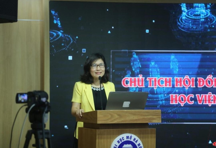 Phó Giáo sư-Tiến sĩ Nguyễn Mai Hương - Chủ tịch Hội đồng trường Trường Đại học Mở Hà Nội. (Ảnh: Trường Đại học Mở Hà Nội)