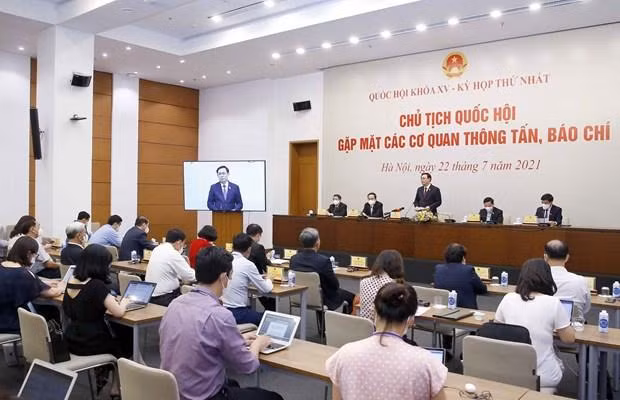 Quang cảnh buổi gặp mặt.