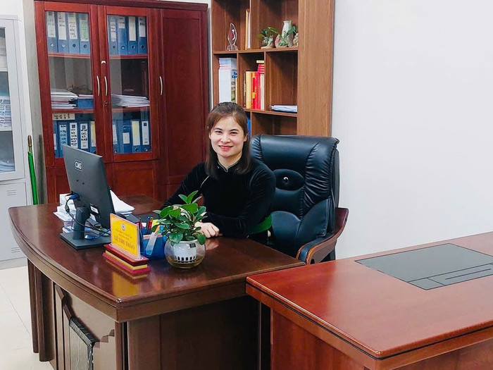 Cô Lê Thị Thảo - Phó Trưởng phòng Giáo dục và Đào tạo huyện Văn Bàn (tỉnh Lào Cai). Ảnh: NVCC. c Thảo văn bàn.jpg