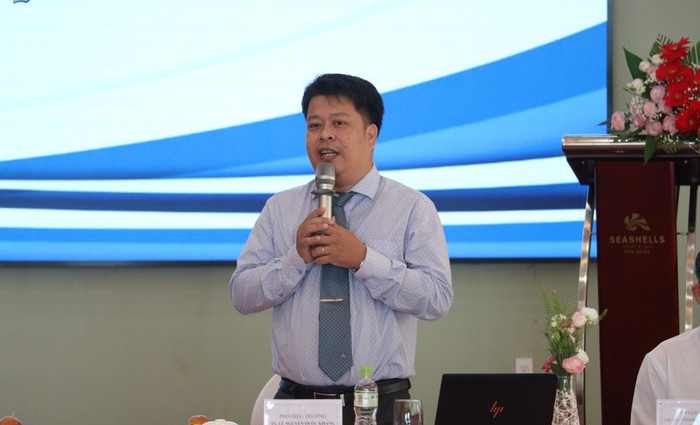 Tiến sĩ Lê Nguyễn Quốc Khang - Phó Hiệu trưởng Trường Đại học Mở Thành phố Hồ Chí Minh. Ảnh: Website nhà trường. thầy khang.jpg