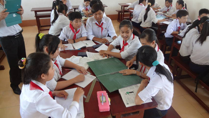 Thảo luận nhóm – Phương pháp tích cực (Ảnh: Internet)