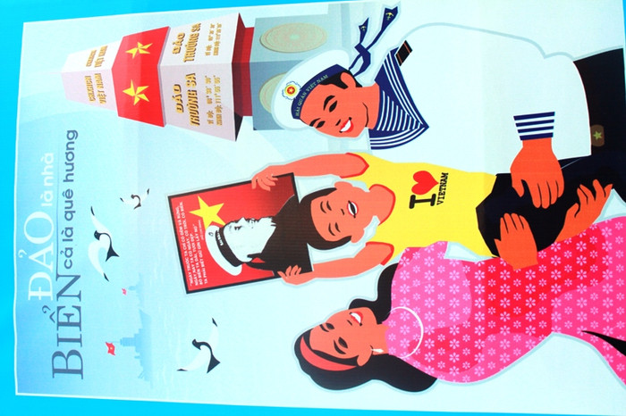 Tác phẩm: "Đảo là nhà, biển cả là quê hương" của tác giả Nguyễn Mạnh Tuấn