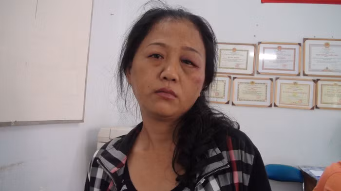 Đối tượng cầm đầu Mai "khủng" tại cơ quan công an. Ảnh CA cung cấp.
