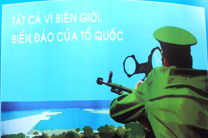 Tác phẩm: "Tất cả vì biên giới, biển, đảo của Tổ quốc" của tác giả Nguyễn Thái Hòa